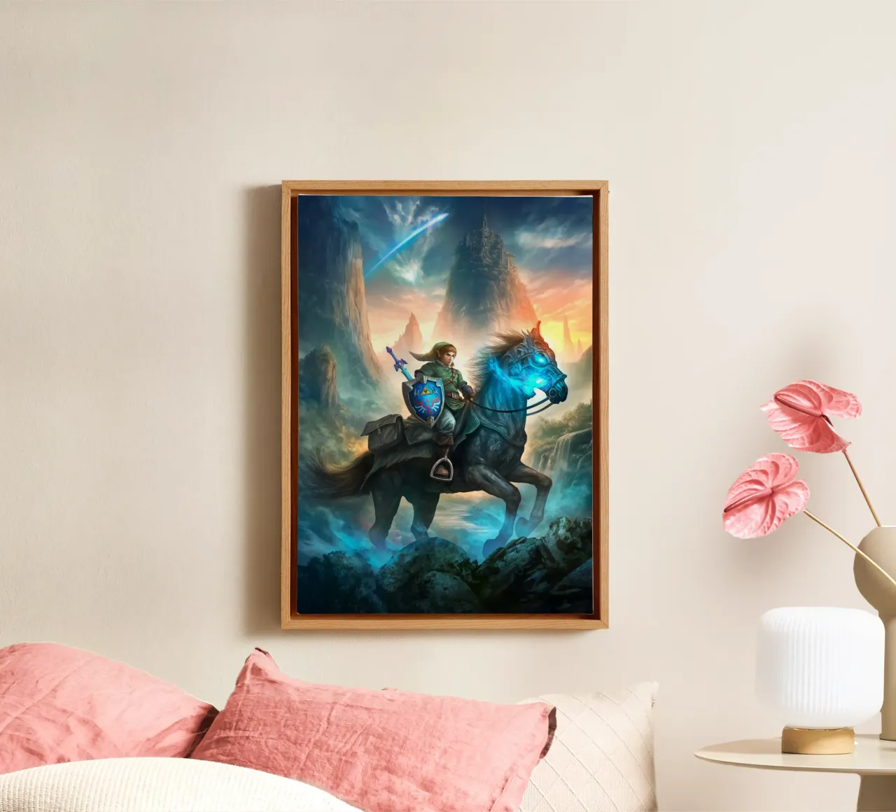 Link The Legend of Zelda canvas by Fleur de Lys
