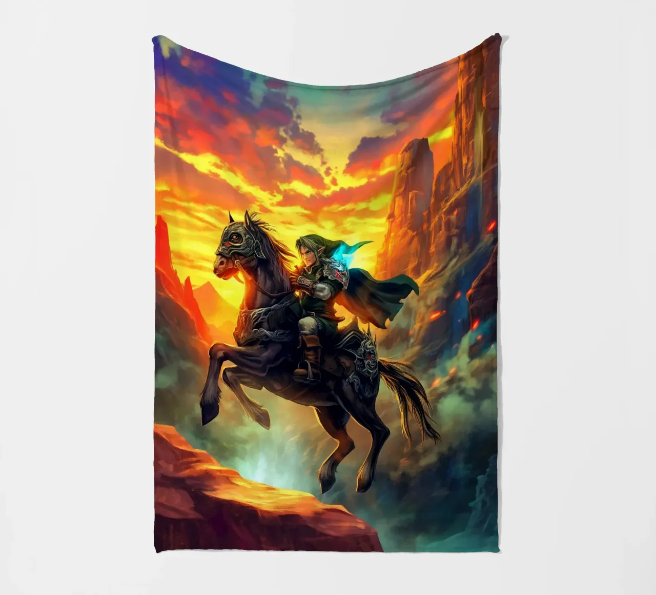 Link La leggenda di Zelda coperta in pile da Fleur de Lys
