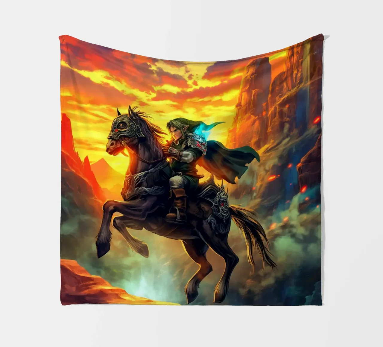Link La leggenda di Zelda coperta in pile da Fleur de Lys