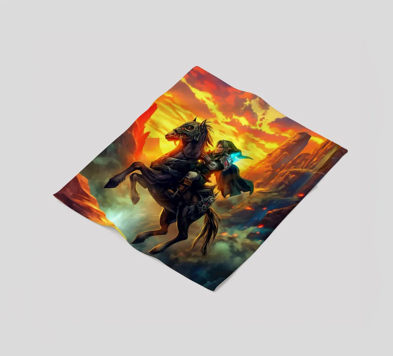 Link La leggenda di Zelda coperta in pile da Fleur de Lys