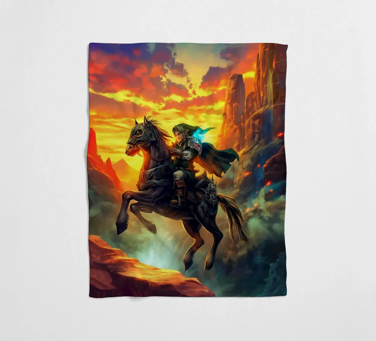 Link La leggenda di Zelda coperta in pile da Fleur de Lys
