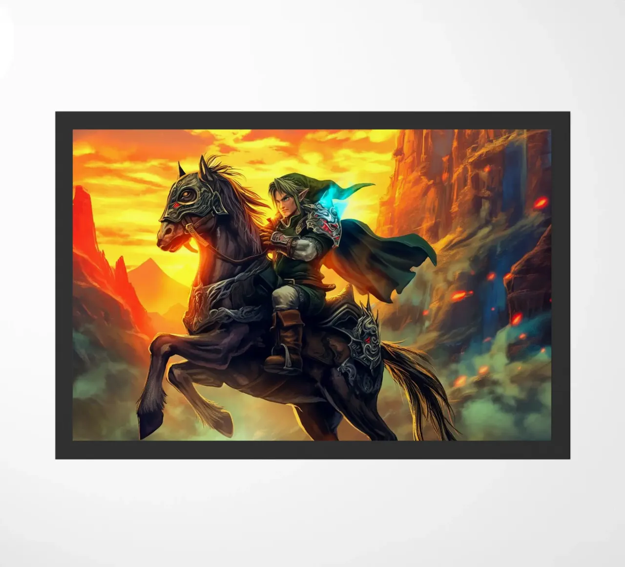 Link La leggenda di Zelda zerbino da Fleur de Lys