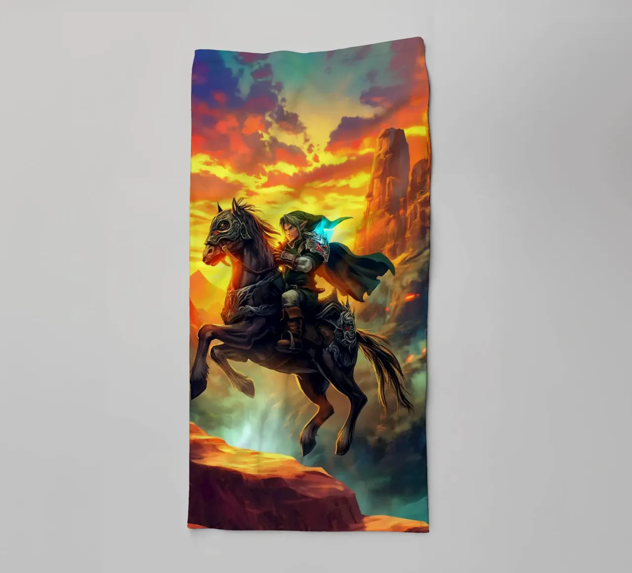 Link The Legend of Zelda towel by Fleur de Lys