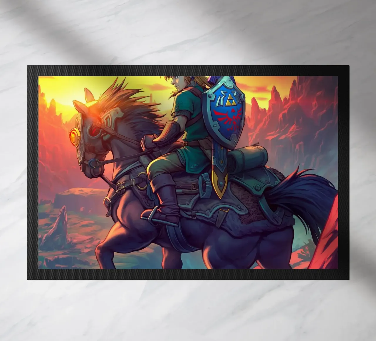 Link La leggenda di Zelda zerbino da Fleur de Lys