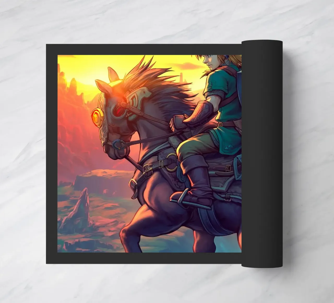 Link La leggenda di Zelda zerbino da Fleur de Lys