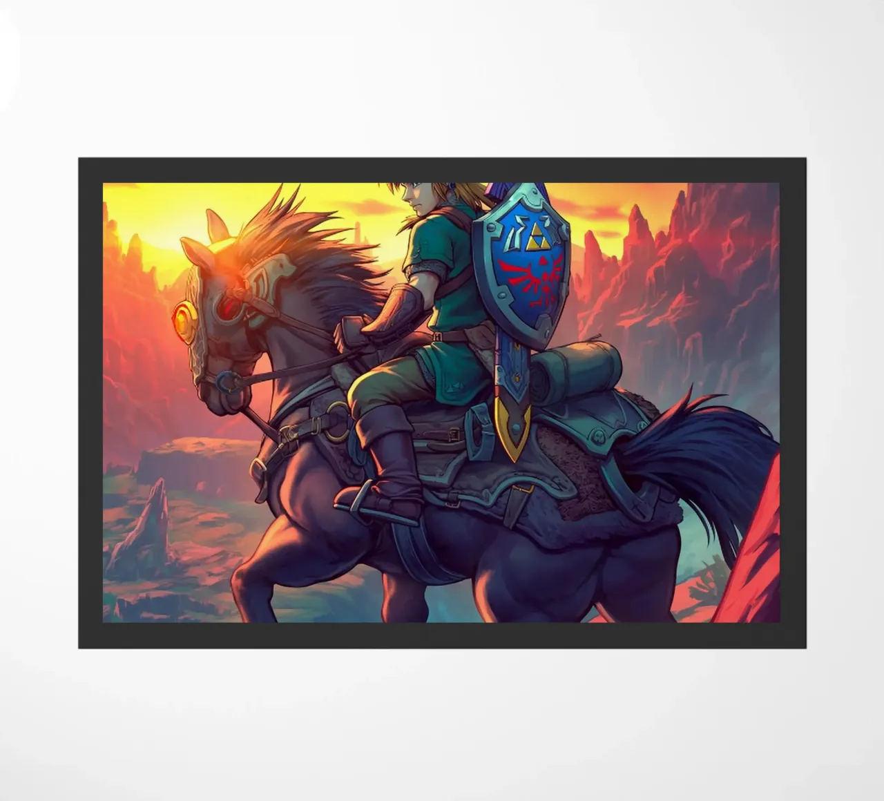 Link La leggenda di Zelda zerbino da Fleur de Lys