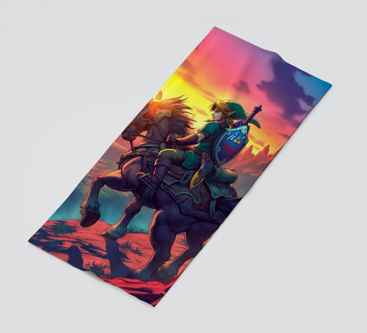 Link La leggenda di Zelda telo mare da Fleur de Lys