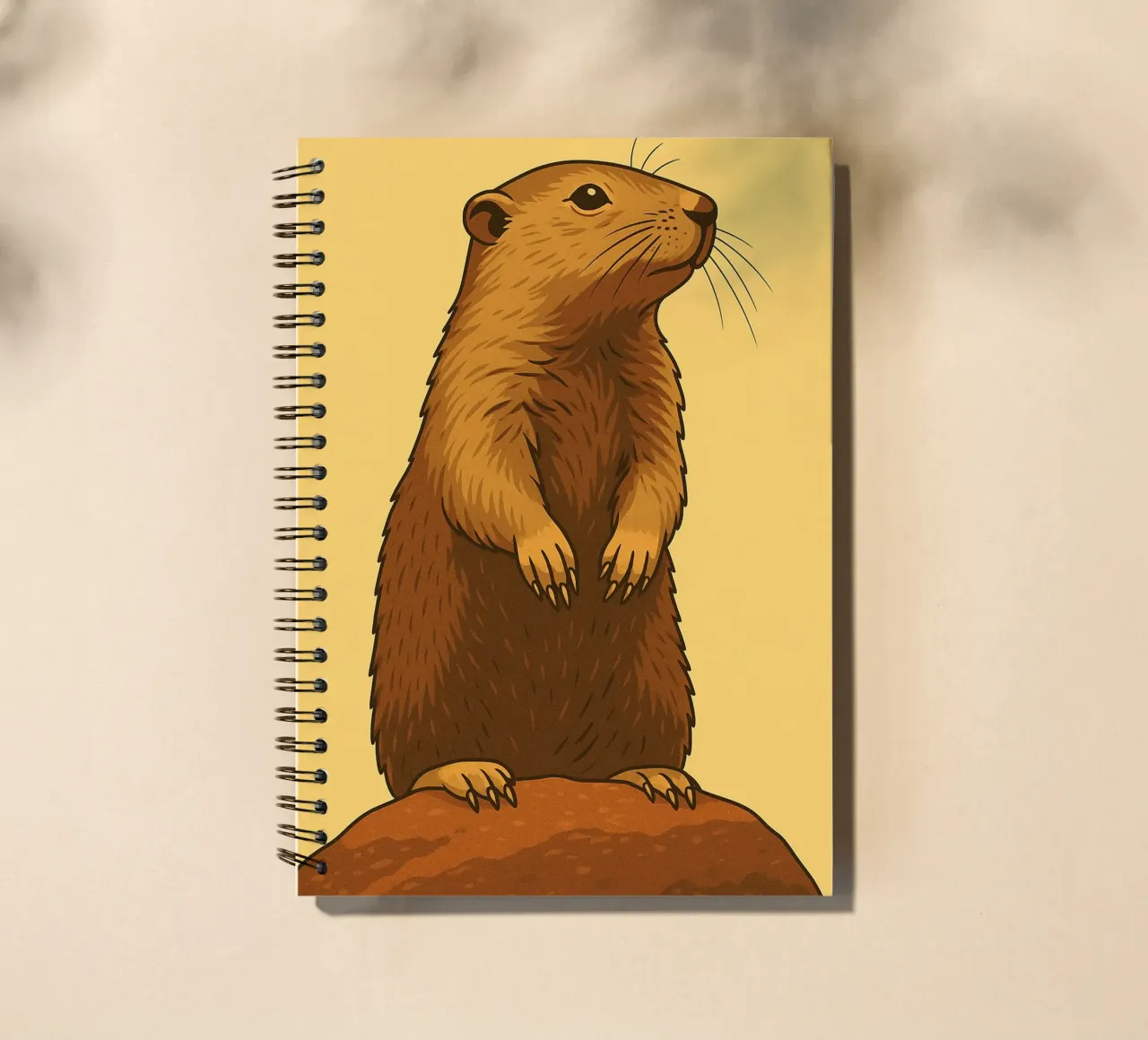 Otters Art spiral notebook by kukupuu