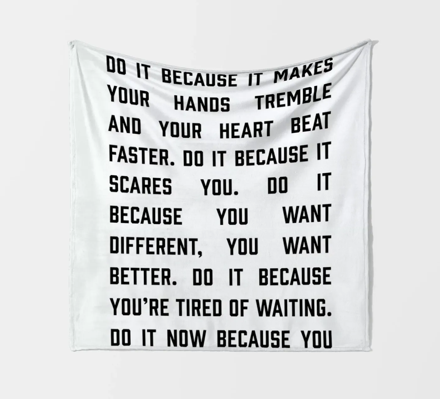 Do It Now1 Fleecedecke von The Native State
