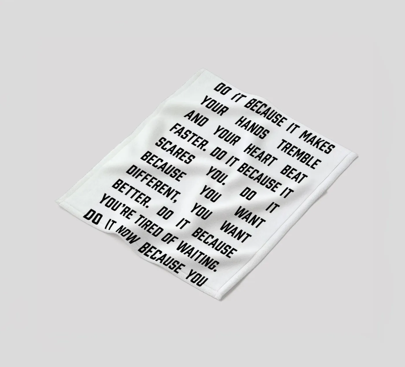 Do It Now1 Fleecedecke von The Native State