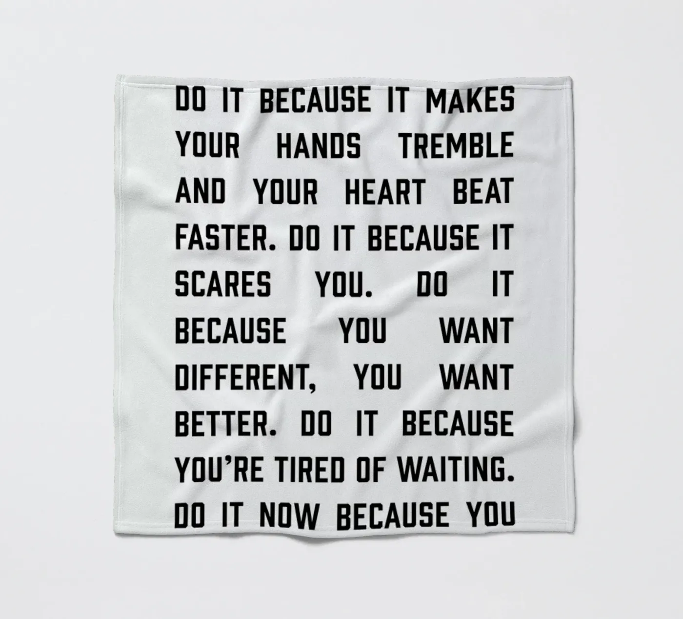 Do It Now1 Fleecedecke von The Native State