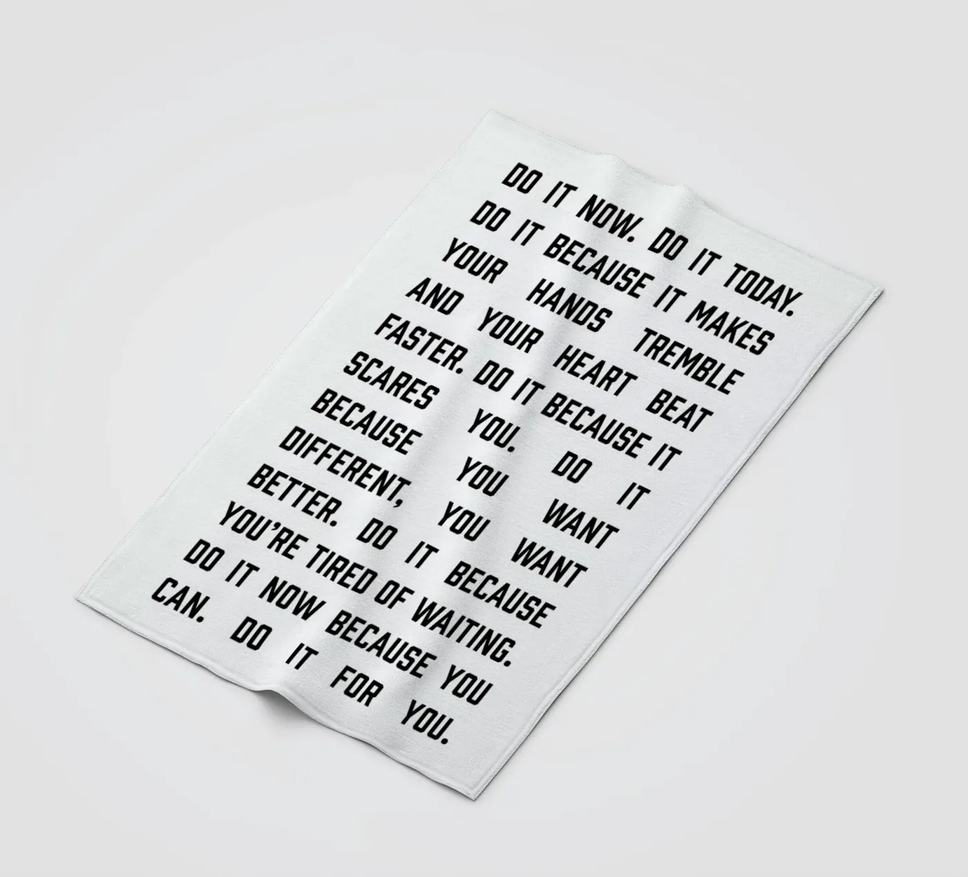 Do It Now1 Fleecedecke von The Native State