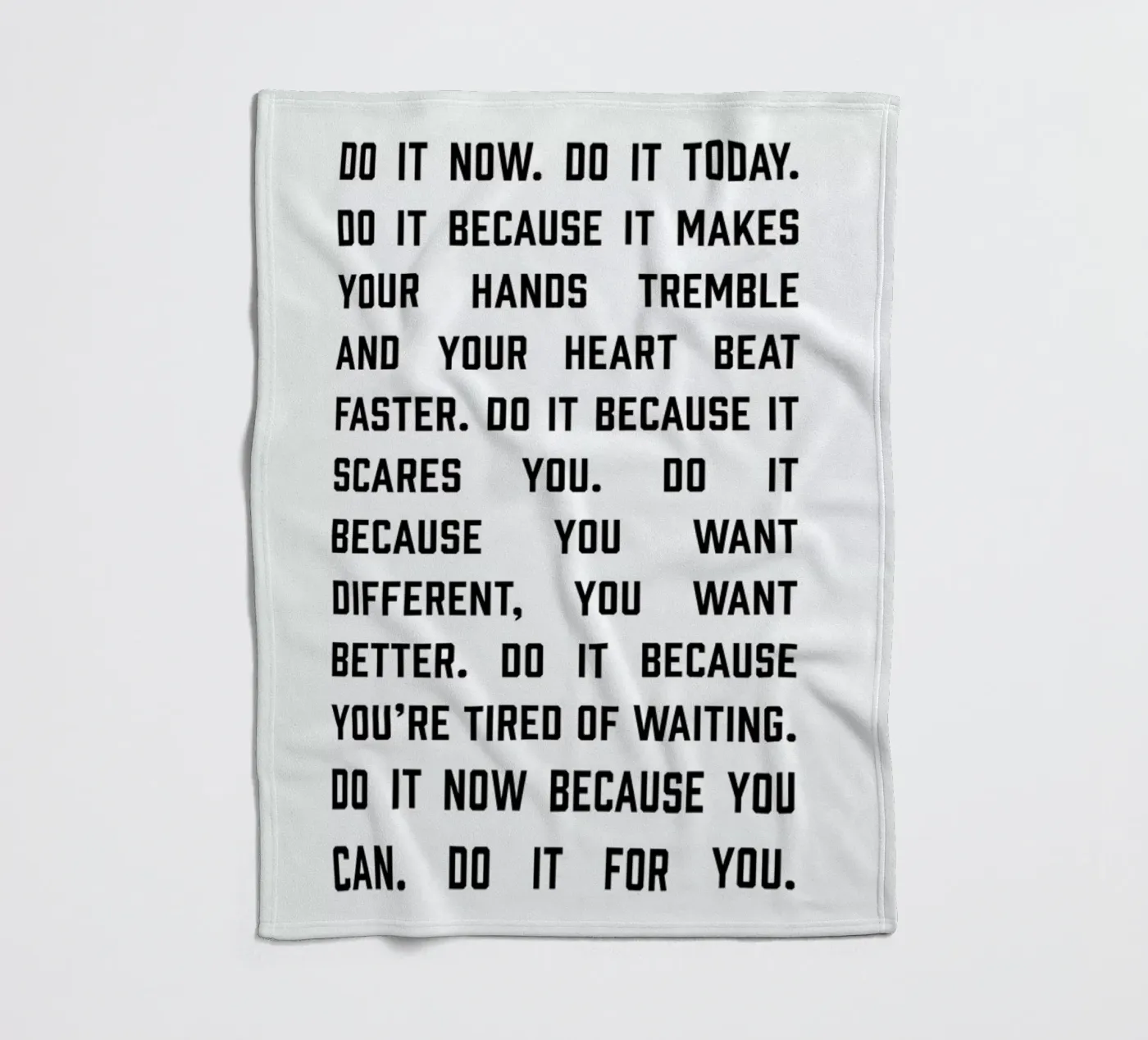 Do It Now1 Fleecedecke von The Native State