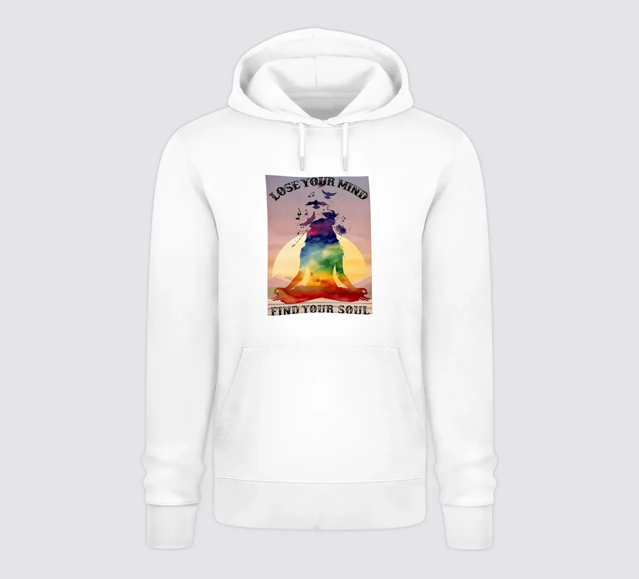 human figure Lose Your Mind, Find Your Soul hoodie by Aaronshop