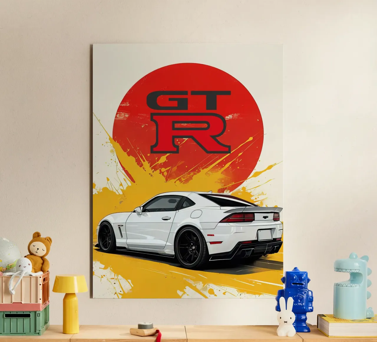 Skyline GTR alluminio dibond da 🥝 KIWI STORE