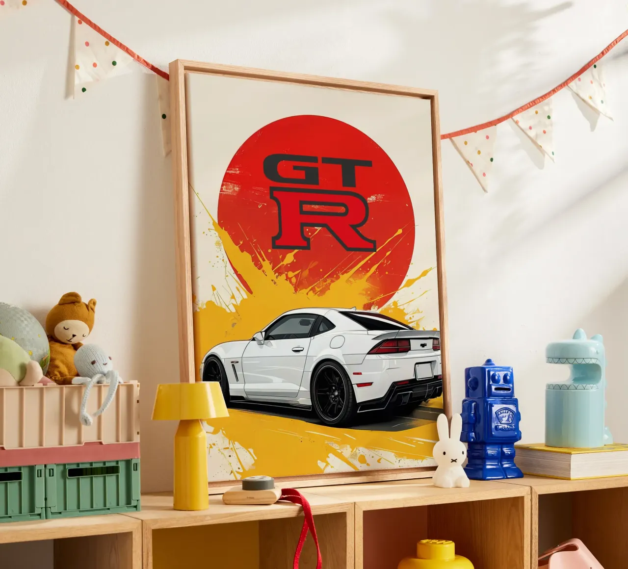 Skyline GTR canvas met Baklijst van 🥝 KIWI STORE