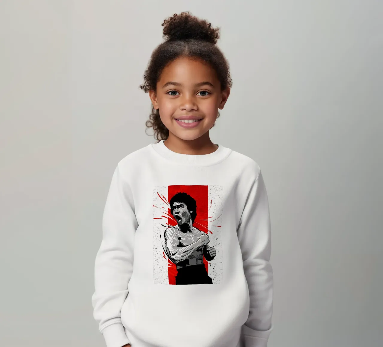 Bruce Lee I felpa bambino da nabakumov