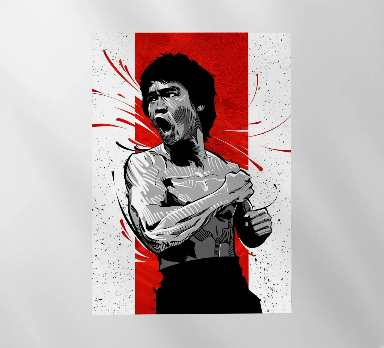 Bruce Lee I pellicola backlit da nabakumov