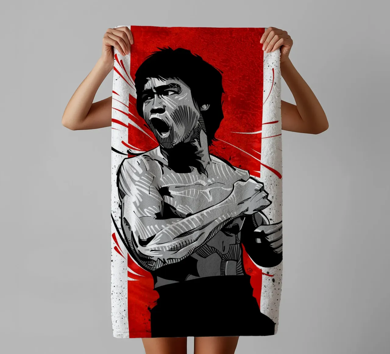 Bruce Lee I asciugamano da bagno da nabakumov