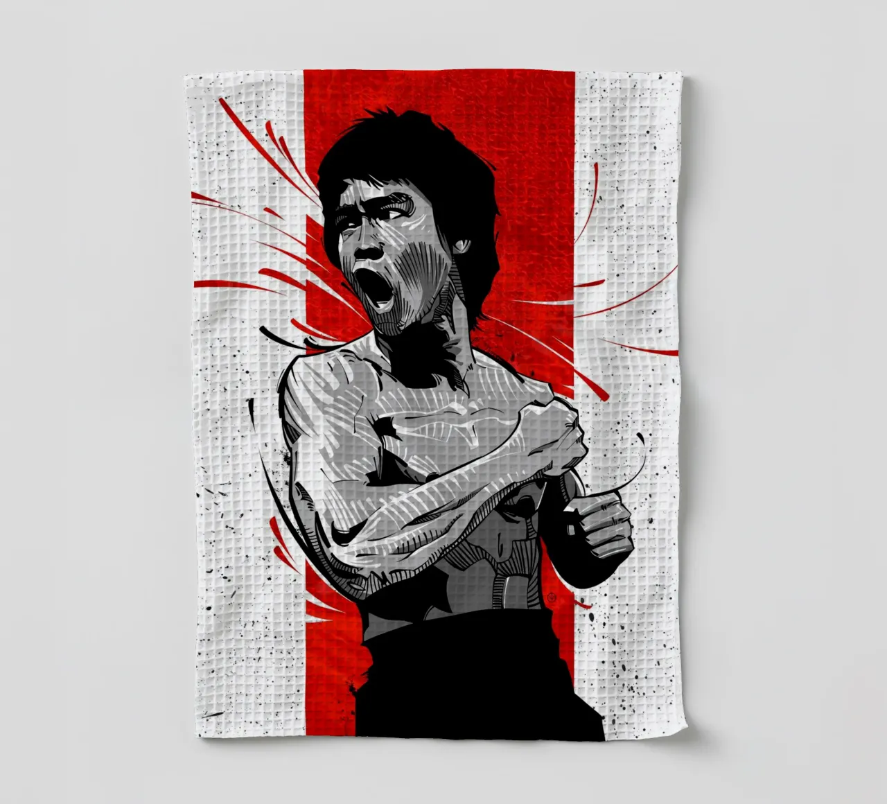 Bruce Lee I canovaccio da cucina da nabakumov