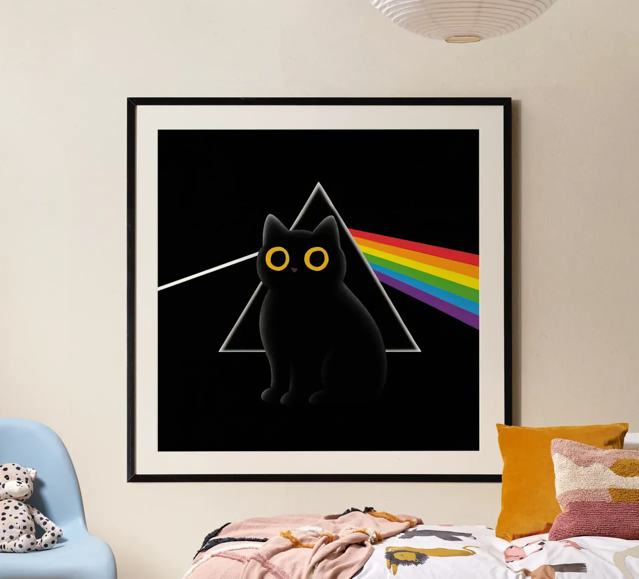 Gatto floyd poster da 🥝 KIWI STORE