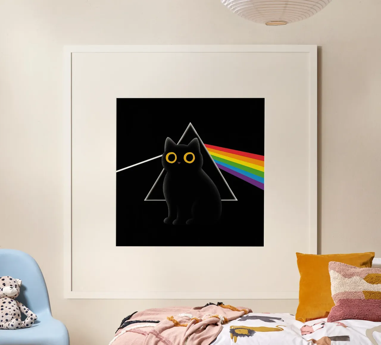 Gatto floyd poster da 🥝 KIWI STORE