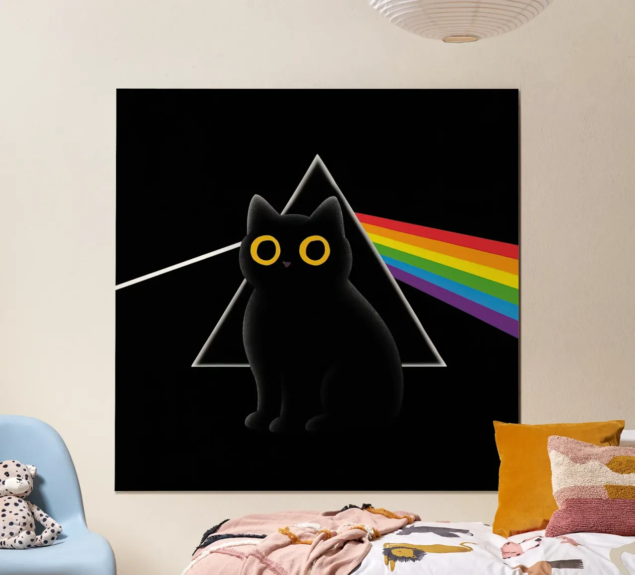 Gatto floyd poster da 🥝 KIWI STORE