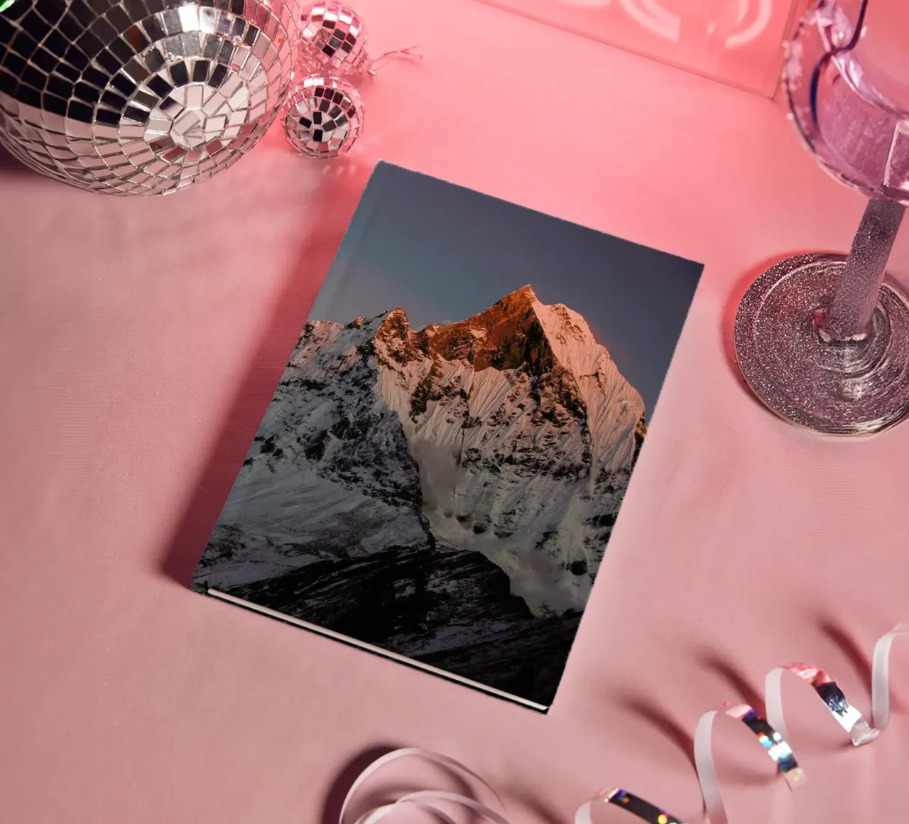 Eroded Mountain Range, Nepal notebook by EyeEm Mobile GmbH