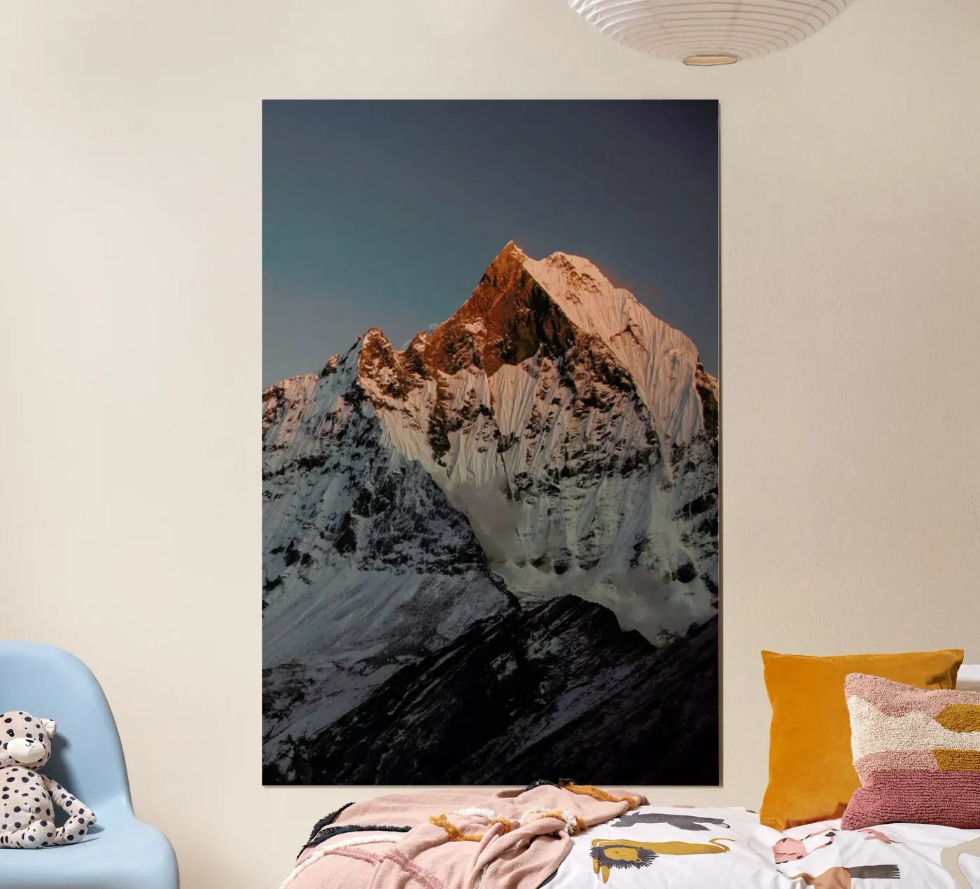 Eroded Mountain Range, Nepal Poster von EyeEm Mobile GmbH