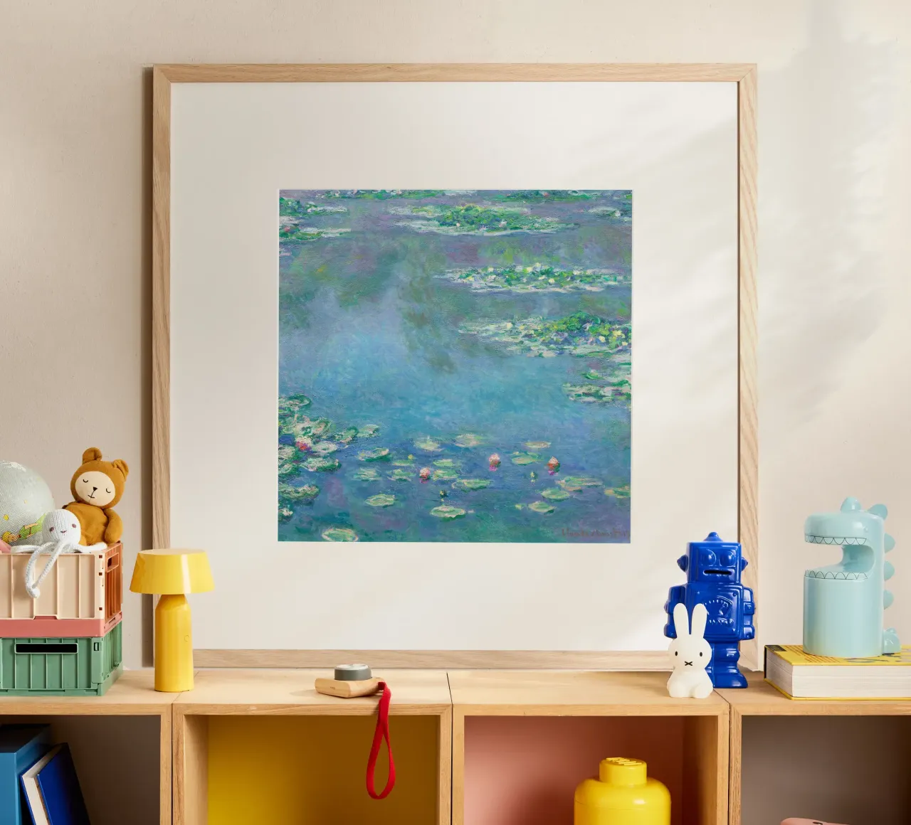 Ninfee (1840-1926) di Claude Monet carta hahnemühle da Art History