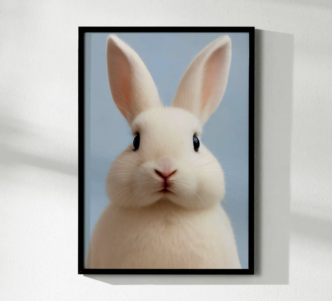 Rabbit Face poster by kukupuu