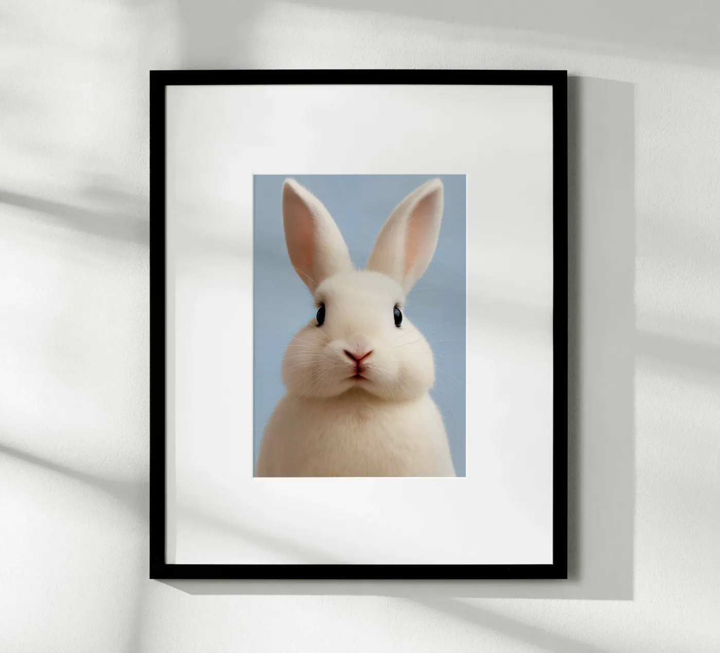 Rabbit Face Poster von kukupuu