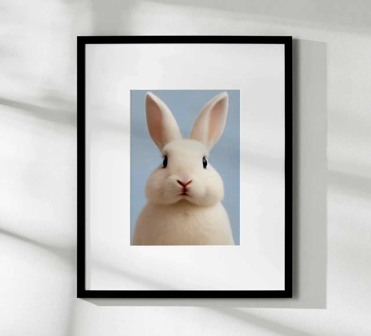 Rabbit Face poster by kukupuu