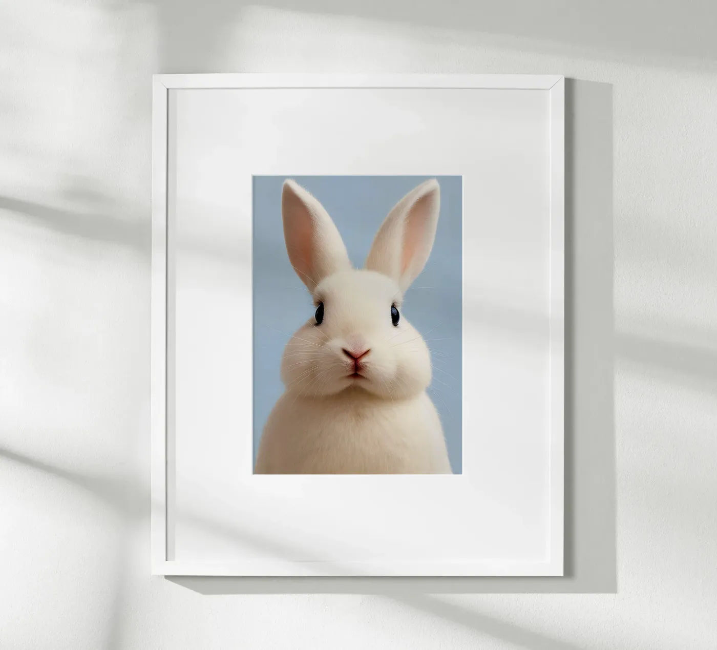 Rabbit Face Poster von kukupuu