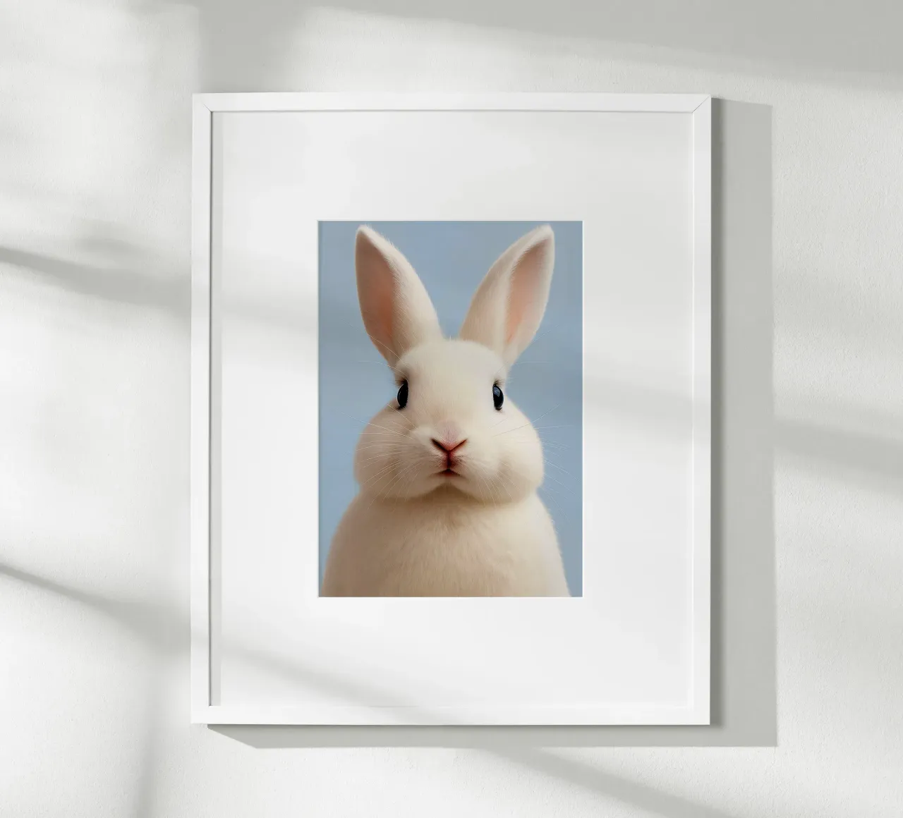Rabbit Face poster by kukupuu