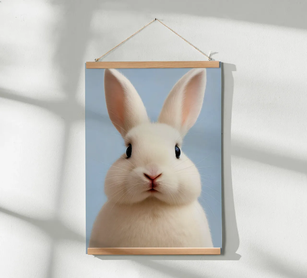 Rabbit Face poster by kukupuu