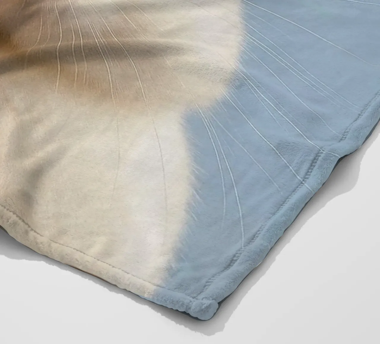 Faccia di coniglio coperta in pile da kukupuu