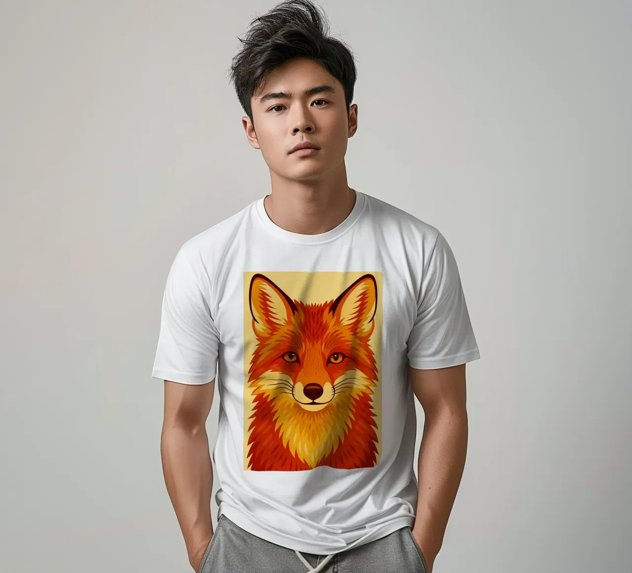 Waschbär-Gesicht T-Shirt von kukupuu