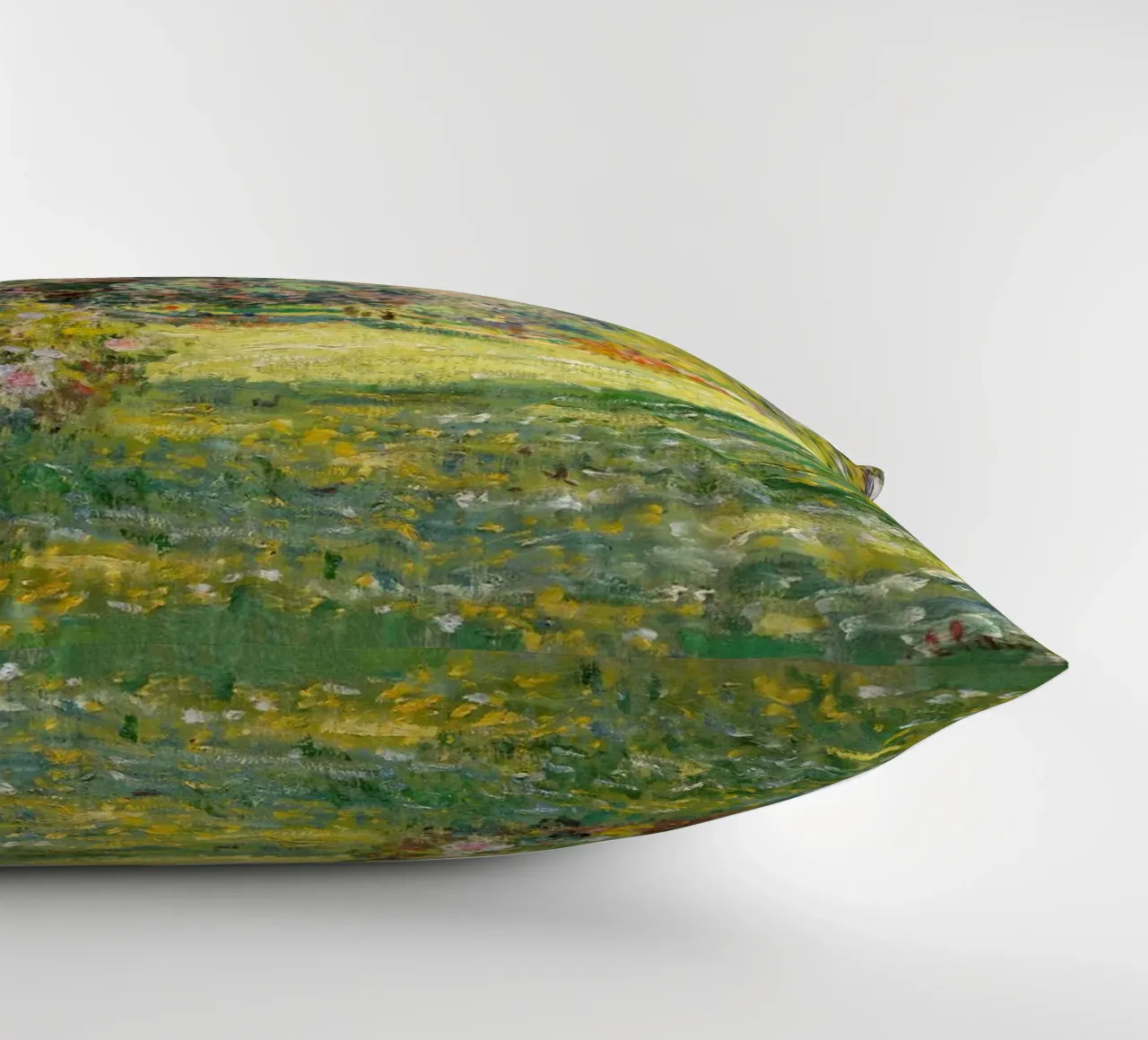 The Parc Monceau (1876) by Claude Monet decorative cushion by Venus Art