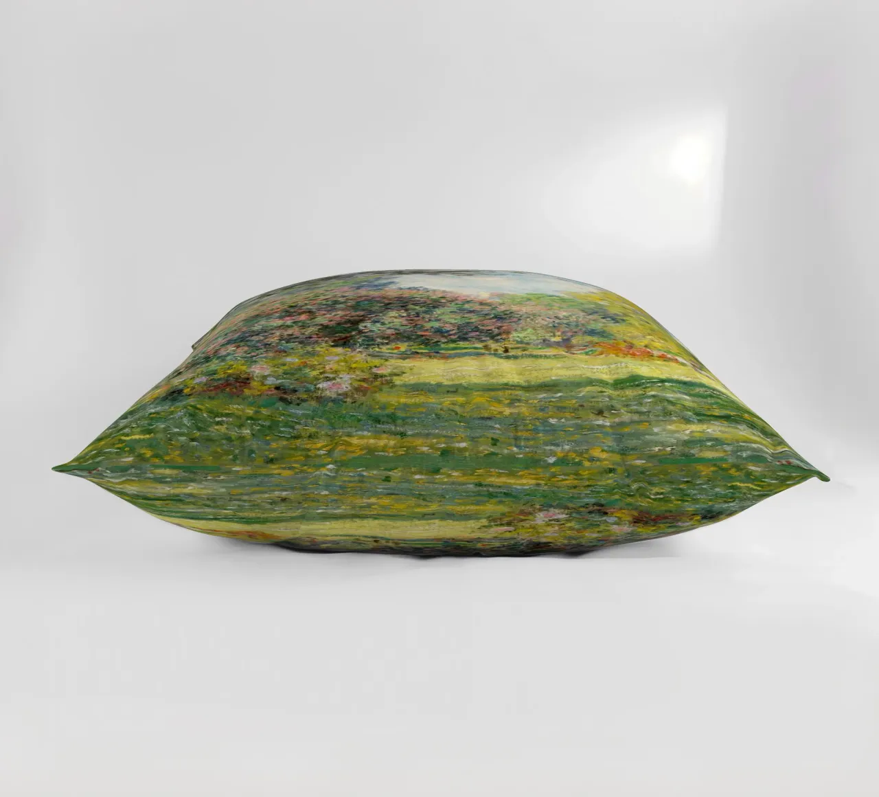 The Parc Monceau (1876) by Claude Monet decorative cushion by Venus Art
