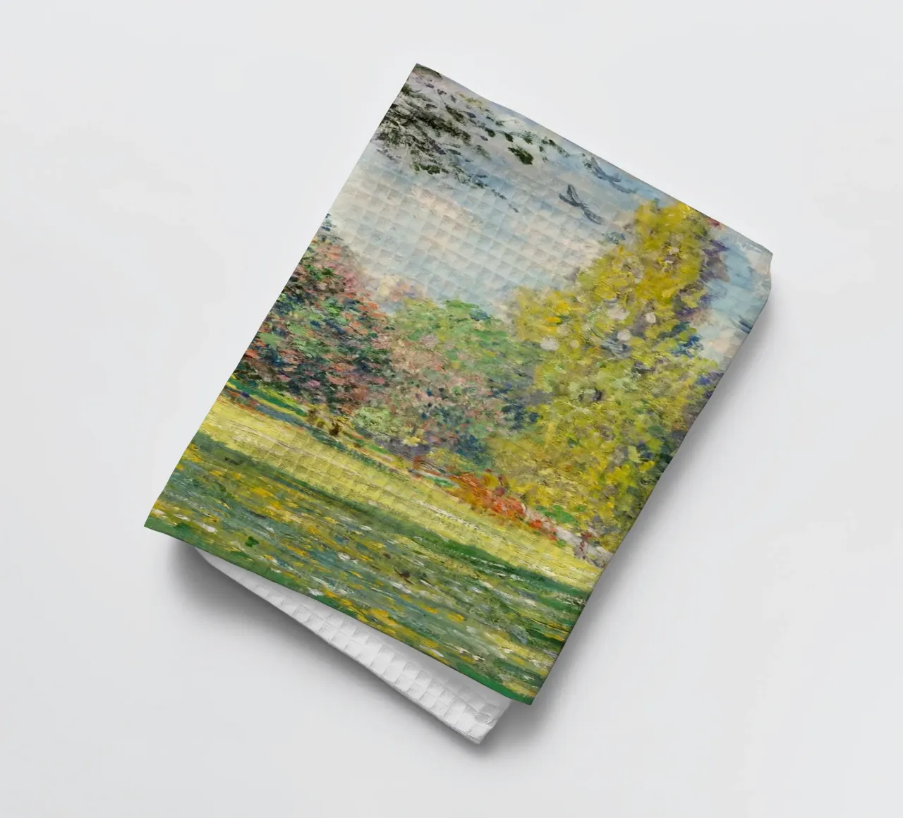 Le parc Monceau (1876) de Claude Monet torchon de Venus Art