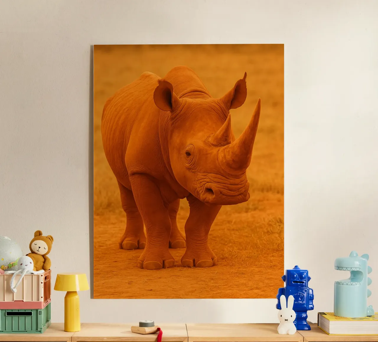 rinoceronte plexiglass da kukupuu