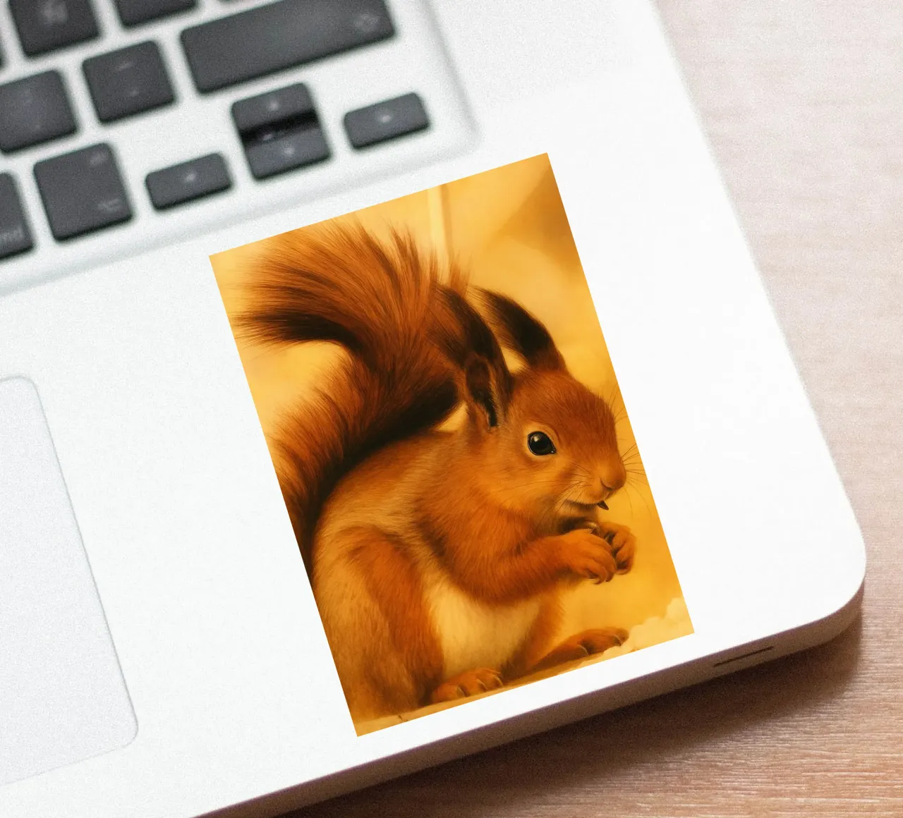Eichhörnchen Lustiges Gesicht Sticker von kukupuu