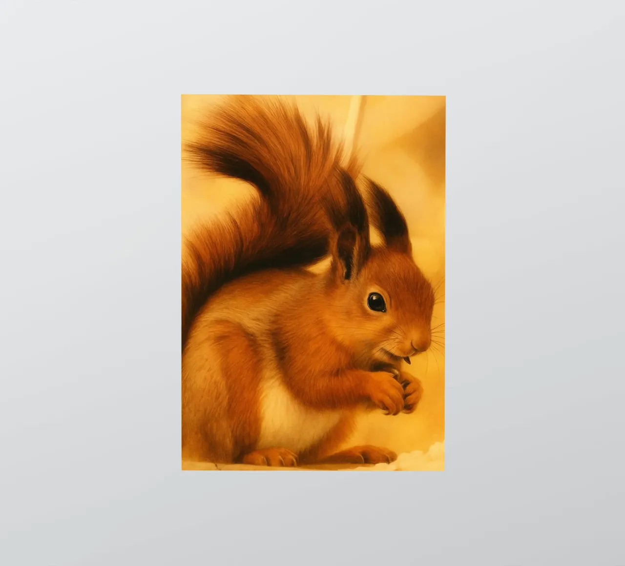 Eichhörnchen Lustiges Gesicht Sticker von kukupuu