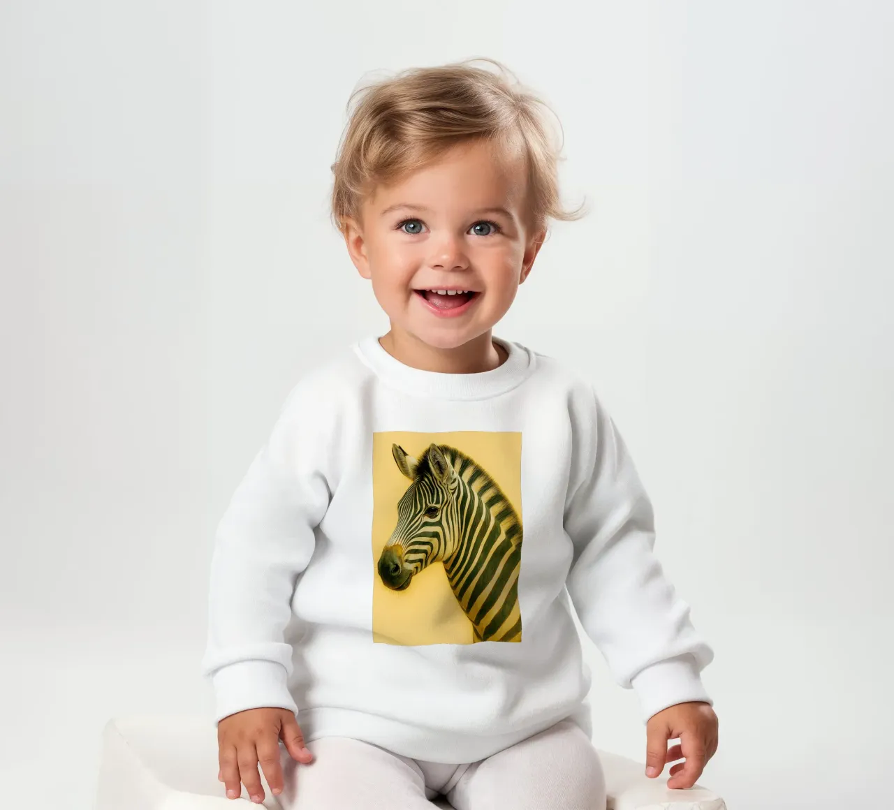 Zebra Face felpa neonato da kukupuu