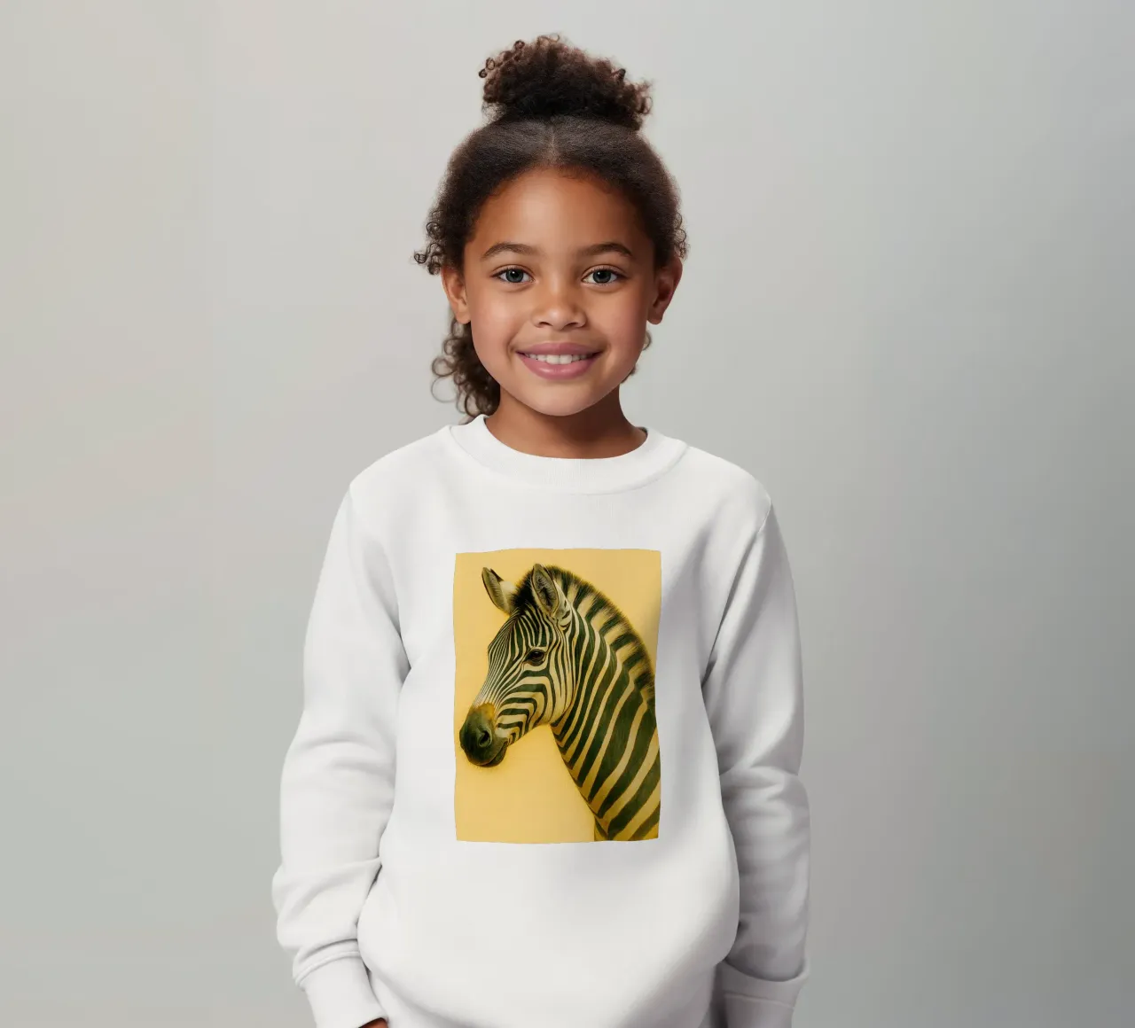 Zebra Face felpa bambino da kukupuu