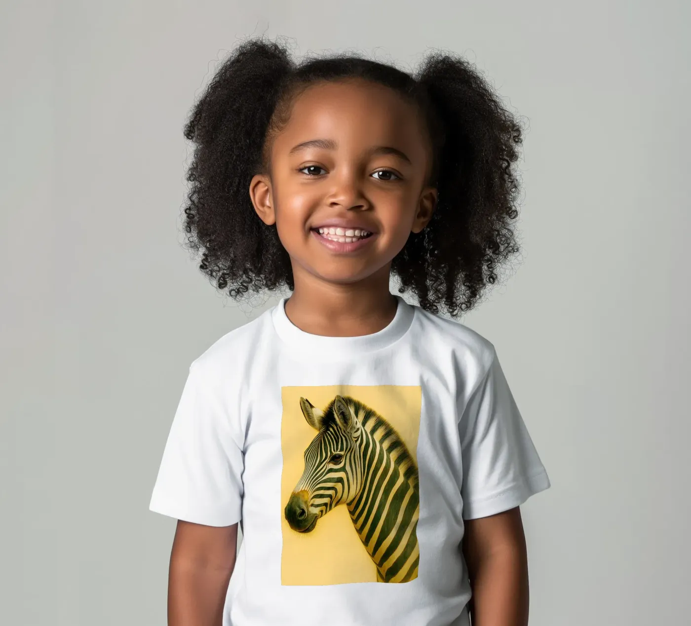 Zebra Face t-shirt bambini da kukupuu