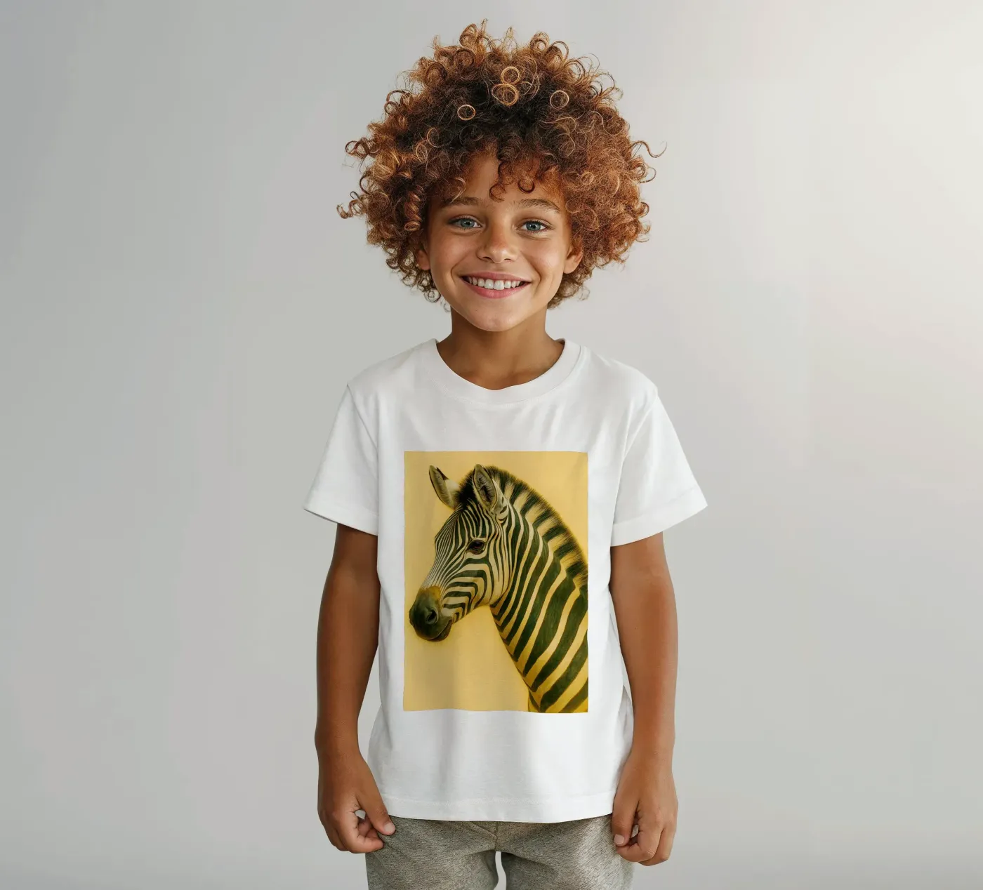Zebra Face t-shirt bambini da kukupuu