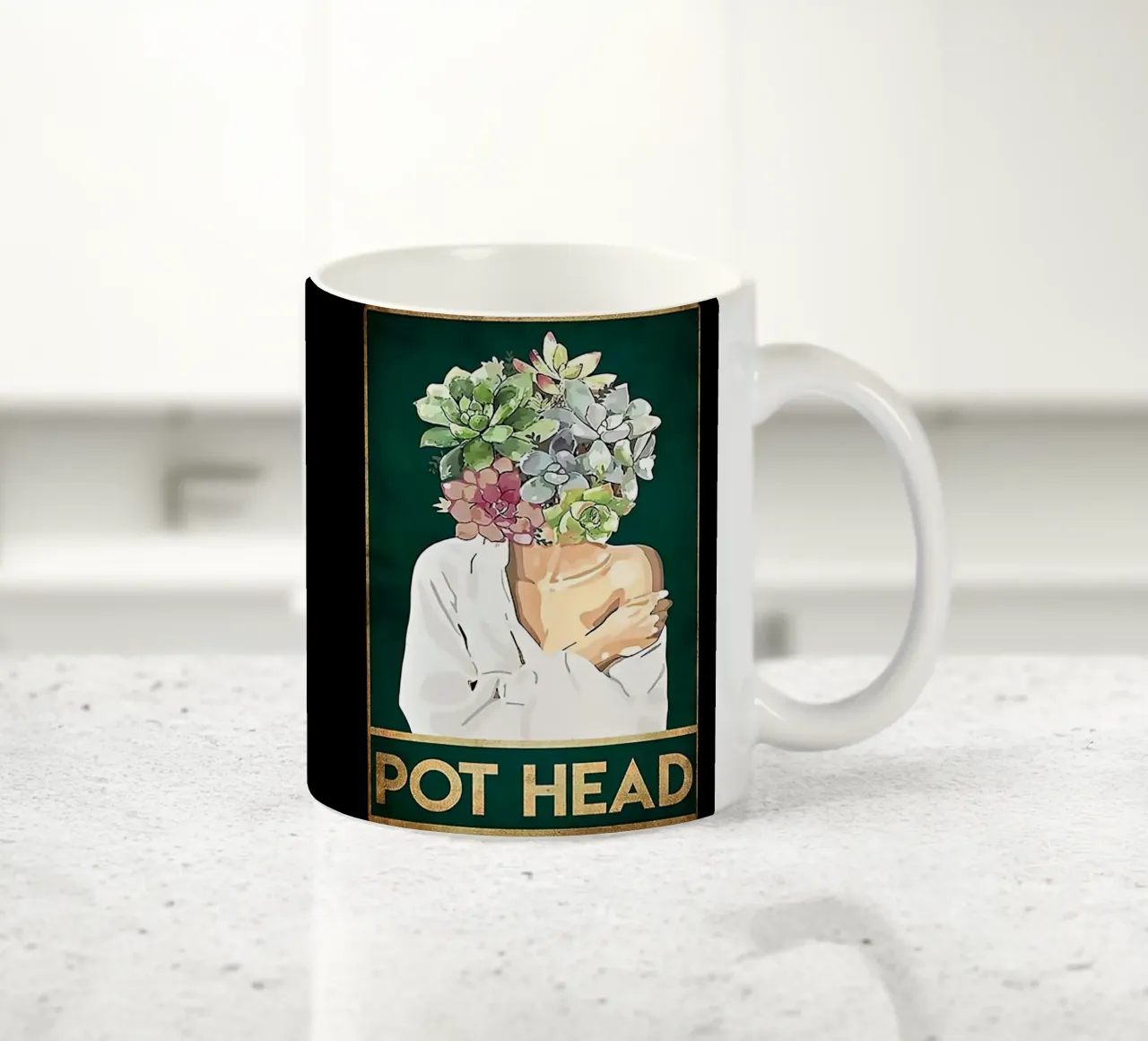 Testa di pentola tazza in ceramica da Aaronshop