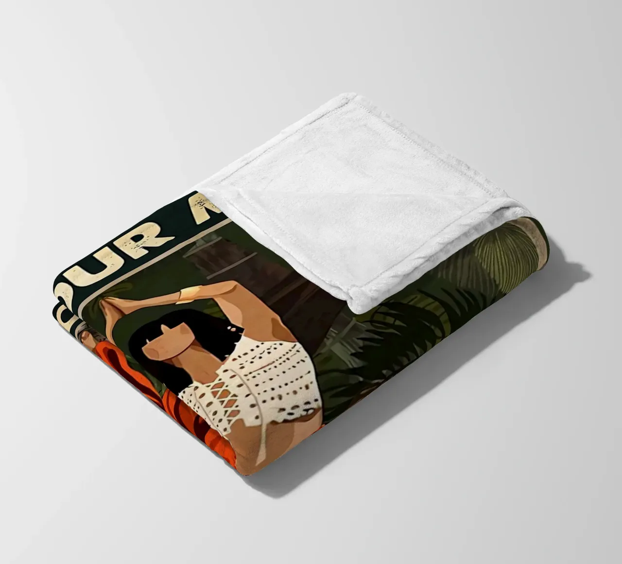 Donna Perdi la tua mente Trova la tua anima coperta in pile da Aaronshop